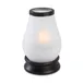 Sterno 80384 Draper Lamp, Wood Globe, 7¼" H x 4⅛" Dia., Fits Light® Liquid Wax Candles, - 6/Case 1 image