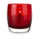 Sterno 80563 Lamp, Red Glass Candle Holder, 3½" H x 2½" Dia., Fits 8-18 Hr Wax or LED Candles - 6/Case 1 image