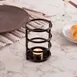 Sterno 85144 Candle Lamp Base, 5" H x 4" Dia., Black Wire, Fits Soft Light® Wax, - 6/Case 4 image