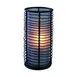 Sterno 85240 Candle Lamp Base - Round, 6" H x 2-7/8" Dia., Black, Light® Wax Candles - 6/Case 1 image