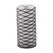 Sterno 85244 Industrial Brandy Lamp Base, 6" H x 2-3/4" Dia., Round Black Wire - 6/Case 1 image