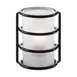 Sterno 85304 - Frosted Glass Candle Lamp, 5" H x 3" Dia., Fits 80164/80166/85144/85192 - 6/Case 2 image