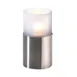 Sterno 85338 Monacco Globe Candle Lamp, 5" H x 2-1/2" Dia Glass Cylinder Frost Finish - 6/Case 3 image