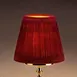 Sterno 85436 Vintage Charm Candle Lamp Shade, 4-1/2" H x 5⅛" Dia., Cloth, Base 85164-85170 - 6/Case 4 image