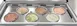 Eurodib GOURMETPRO Support Frame - Steel Base with Six Aluminum Gelato Bowls, Made in Italy 3 image
