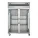 Koolmore KM-RIR-2D-GD-TM Glass Door Merchandiser, 49 cu ft, 54" W x 33" D, Stainless Steel 2 image