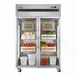 Koolmore KM-RIR-2D-GD-TM Glass Door Merchandiser, 49 cu ft, 54" W x 33" D, Stainless Steel 1 image