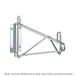Metro 1WD18S Wall Mount Shelving Bracket 1 image
