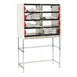 Metro HS-1842LEGKIT-3F - 3-Sided Chrome-Plated Leg Kit for Metro2Go Hot Stations, Sold Per Karat 2 image