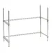 Metro HS-1842LEGKIT-3F - 3-Sided Chrome-Plated Leg Kit for Metro2Go Hot Stations, Sold Per Karat 1 image