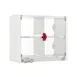 Metro HS-REARDOORS Rear Hinged Polycarbonate Doors for Metro2Go Hot Stations, Pair, Heavy-Duty 1 image