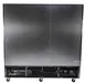 SABA S-72RG Merchandiser Refrigerator – 3‑Section, 72 cu ft, Stainless Steel, 3/4 HP, LED, 5" Casters 2 image