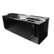 SABA SBC-95B Bottle Cooler – 95¼" Wide Black Exterior, Holds 37.5 Cases (12 oz), 1/2 HP, 33‑38°F, R134a 2 image