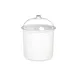 Steelite MGSADDPL2001 Ice Cream Counter - Oval Mogogo Cart with Crock & Lid, 48" Length, Case Pack 1 image