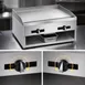 Comstock-Castle 1024 24" Countertop Gas Griddle with Manual Controls, 1/2" Steel Plate, 24.000 BTU 4 image