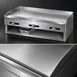 Comstock-Castle 10T30 30" Countertop Gas Griddle with Thermostat / Solid State Controls, 36.000 BTU 3 image