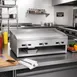 Comstock-Castle 10T36 36" Countertop Gas Griddle with Thermostat / Solid State Controls, 36.000 BTU 2 image