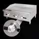 Comstock-Castle 3272TG 72" Countertop Gas Griddle with Thermostat / Solid State Controls, 150.000 BTU 3 image