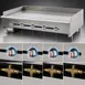 Comstock-Castle CCMG3160-1 60" Countertop Gas Griddle with Manual Controls, 150.000 BTU 4 image