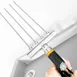 Concasse MGBS60 Brine Injector, 60L Tank, Multi-Needle Gun, Stainless Steel, 1.5HP 120V 4 image