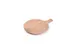 Wood&Food 5315014 Round Acacia Serving Board with Handle, 11" x 7.7" (10"-13" Diameter) Wooden Tray 1 image