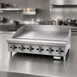 Comstock-Castle 3860MG 60" Countertop Gas Griddle with Manual Controls, 3/4" Steel Plate, 150.000 BTU 4 image