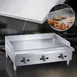 Comstock-Castle 3872TG 72" Countertop Gas Griddle with Thermostat / Solid State Controls, 180.000 BTU 3 image