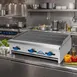 Comstock-Castle ELB60 60" Countertop Gas Lava Rock Charbroiler w/ (5) Burners, 150.000 BTU 3 image