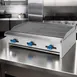 Comstock-Castle ELB60 60" Countertop Gas Lava Rock Charbroiler w/ (5) Burners, 150.000 BTU 4 image