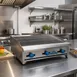 Comstock-Castle ERB30 30" Countertop Gas Radiant Charbroiler w/ (4) Burners, 72.000 BTU 3 image