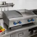 Comstock-Castle FHP36-18-1.5RB 36" Countertop Gas Griddle/Charbroiler Combination, 76.000 BTU 3 image