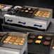 Comstock-Castle FHP48-18T-2.5RB 48" Countertop Gas Griddle/Charbroiler Combination, 116.000 BTU 3 image