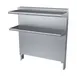 Garland US Range CCDHS-36 Cuisine Backguard/Flue Riser, with Double High Shelves 1 image
