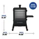Pit Boss PBV6M Free Standing Smoker Oven with Wood Pellets, (1) Compartment - (5) Racks / 110-120V 2 image