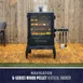 Pit Boss PBV6M Free Standing Smoker Oven with Wood Pellets, (1) Compartment - (5) Racks / 110-120V 3 image