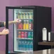 Beverage Air CT96HC-1-B 21" Countertop Merchandiser Refrigerator in Black, 5.9 cu. ft. 4 image
