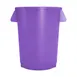 Carlisle 84104489 Bronco™ Waste Bin, 44‑Gallon, 36‑3/5" H x 24‑1/3" Dia., Purple Poly, Stackable 3 image