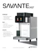 Concordia SAVANTE MF 15" Super-Automatic Commercial Espresso Machine, 2 Group - 220V 2 image