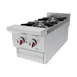 Drago America DRHP12 12" Countertop Gas Hotplate, (2) 30000 Btu Cast Iron Burners With One Standing Pilot Per Burner 5 image