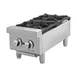 Drago America DRHP12 12" Countertop Gas Hotplate, (2) 30000 Btu Cast Iron Burners With One Standing Pilot Per Burner 2 image