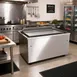 Evo America 10-0600-EVT Event 48E Plus Floor Model Electric Griddle, Full Metal Surround Cooking Station 3 image