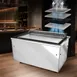 Evo America 10-0600-EVT Event 48E Plus Floor Model Electric Griddle, Full Metal Surround Cooking Station 4 image