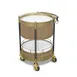 Forbes Industries 5591S Liquor Wine Cart 1 image