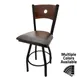 Oak Street SL0150-1S-B Indoor Swivel Bar Stool 1 image