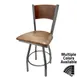Oak Street SL0150CCS-1S-P Indoor Swivel Bar Stool 1 image