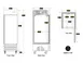 Serv-Ware RF1-HC-T 26.8" 1-Solid Door Reach-In Freezer, Bottom Mounted, 23 cu. ft., Stainless Steel 2 image
