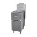Serv-Ware SGF-40L 15" Floor Model LP Gas Full Pot Fryer, 40 lbs, 90.000 BTU 1 image