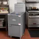 Serv-Ware SGF-40L 15" Floor Model LP Gas Full Pot Fryer, 40 lbs, 90.000 BTU 2 image
