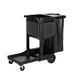 Rubbermaid 1861430 Janitor Cart 1 image