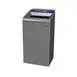 Rubbermaid 1961622 Metal Recycling Receptacle / Container 1 image